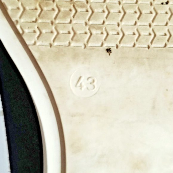 RUDY'S Paris Mommy Navy Nubuck Calfskin Leather Moccasins Sz 43 10 Blue Loafers - Picture 11 of 12